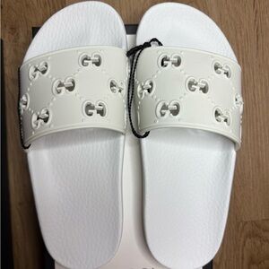 Gucci Sandal White Rubber
